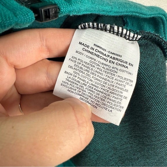 Nike Tech Women’s XL Teal Blue Full Zip Sweatshirt Jacket - Picture 4 of 5